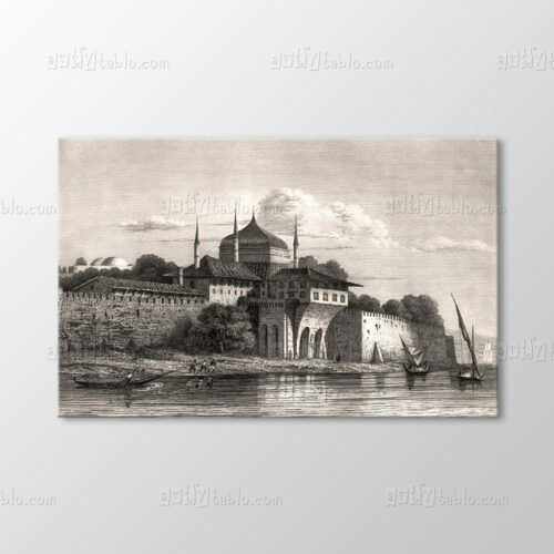 Sarayburnu'nda İncili Köşk Tablo
