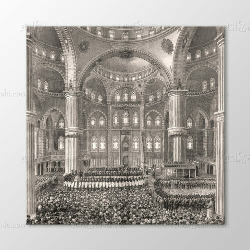 Sultanahmet Camii'nde Mevlit Tablo