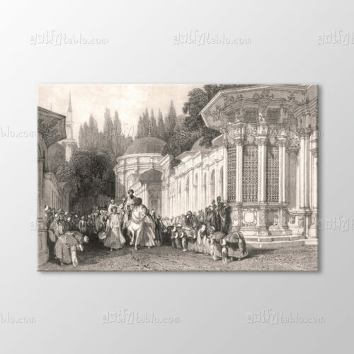 Eyüp Sultan Camii ve Türbeler Sokağı Tablo