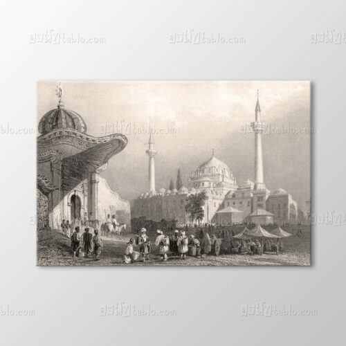 Beyazıt Camii ve Serasker Kapısı Tablo