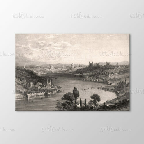 Eyüp Sırtlarından İstanbul Tablo