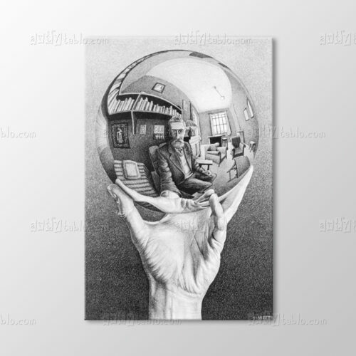 Hand With Reflecting Sphere Tablo