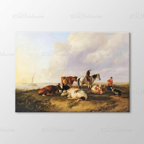 Cattle in The Pasture Tablo