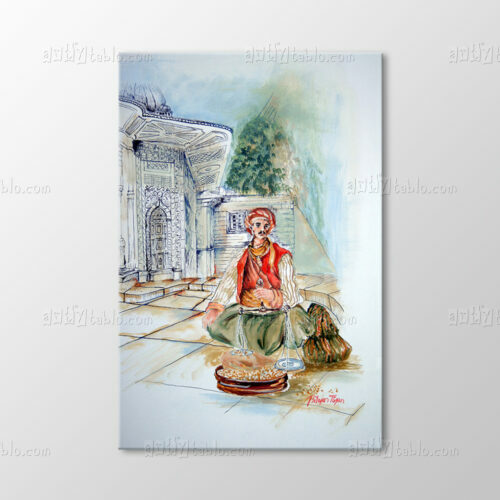 Fındık Satıcısı Tablo