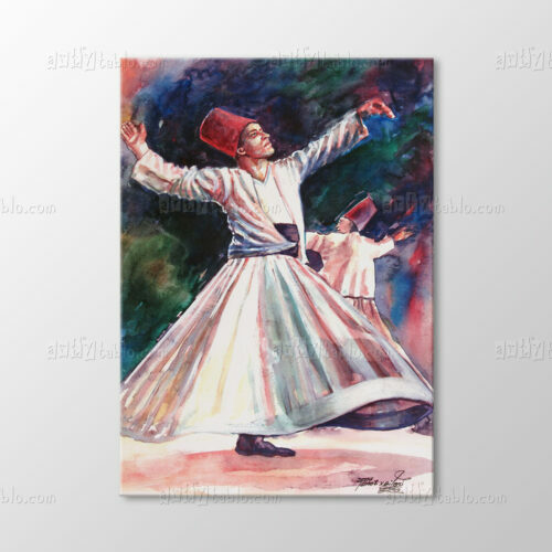 Suluboya, Semazenler Tablo