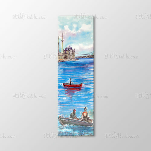 Suluboya, İstanbul Manzarası Tablo