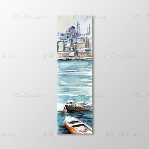 Suluboya, İstanbul Manzarası Tablo