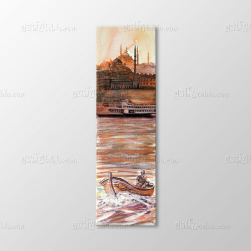 Suluboya, İstanbul Manzarası Tablo