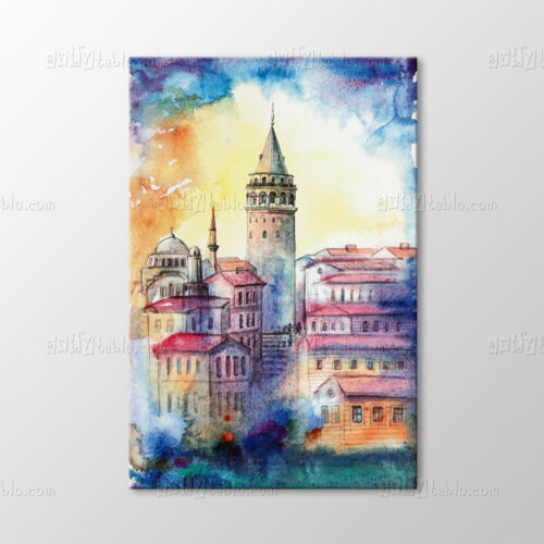 Suluboya, Galata Kulesi Tablo