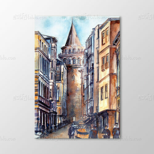 Suluboya, Galata Kulesi Tablo