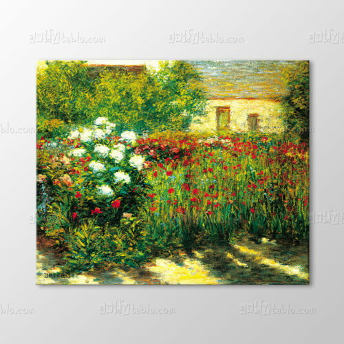 Giverny'de Bahçe, 1890 Tablo