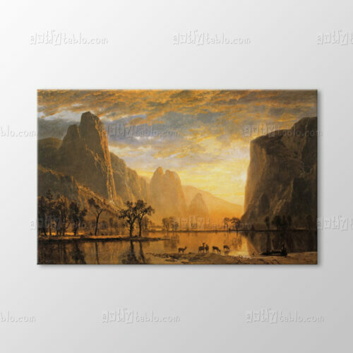 Valley Of The Yosemite Tablo