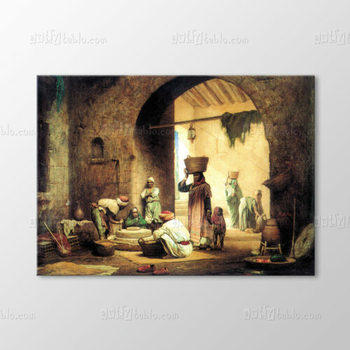 Kabildeki Buğday Değirmeni 1860 Tablo
