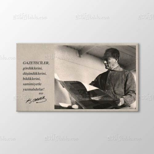 Atatürk ve Basın Özgürlüğü Tablo