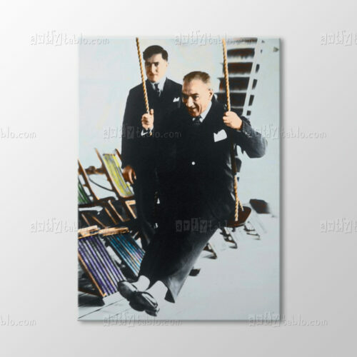 Atatürk Salıncakta Tablo