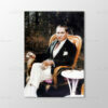 Atatürk Kahve İçerken Tablo