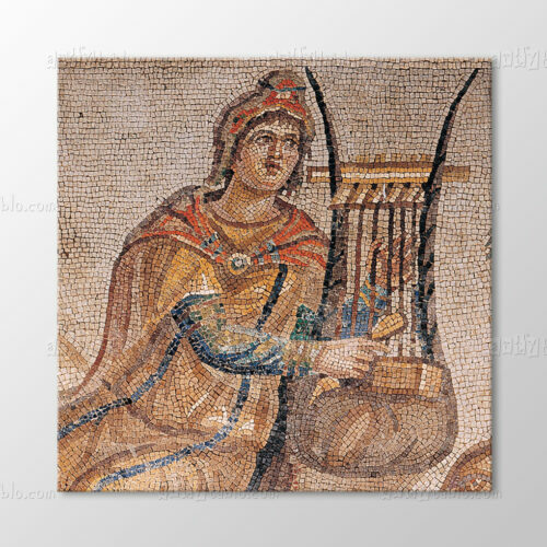 Orpheus Playing Lyre Tablo