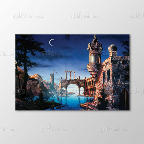 Fantastik Şato Tablo
