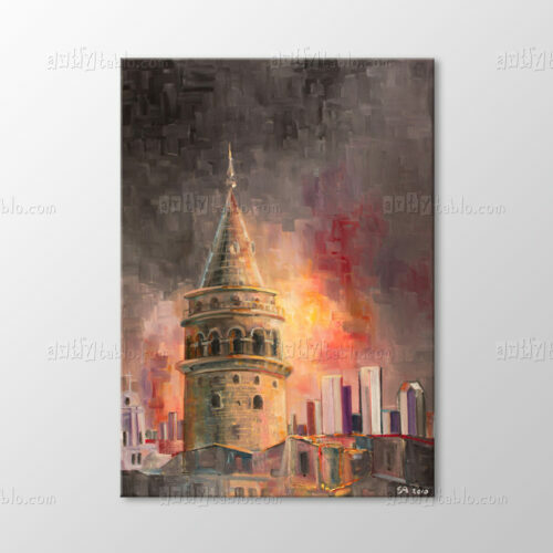 Galata Kulesi Tablo