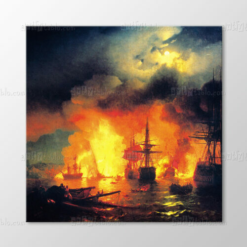 Gece Çeşme Savaşı, 1848 Tablo