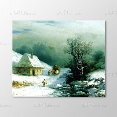 Kışın Küçük Rusya Kağnısı, 1866 Tablo