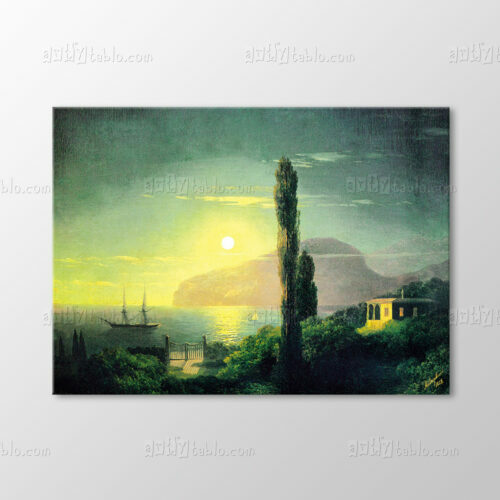 Kırım'da Dolunaylı Gece, 1859 Tablo