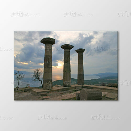 Athena Tapınağı, Assos Tablo