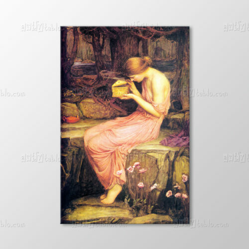 Altın Kutuyu Açan Pysche, 1903 Tablo