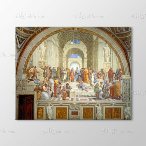 The School Of Athen (Atina Okulu) Tablo