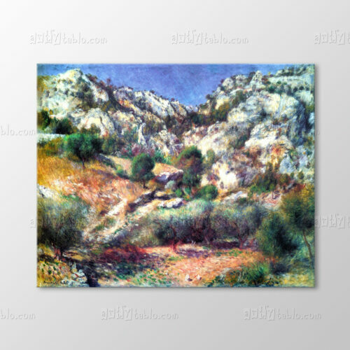 L'estaque'dik Kayalıklar, 1882 Tablo