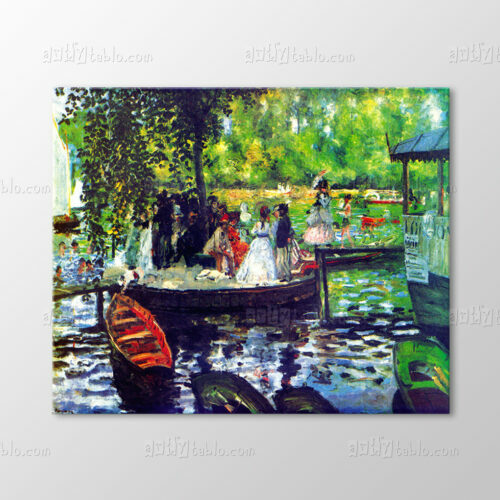 Le Grenouillere, 1869 Tablo