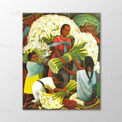 The Flower Vendor Tablo