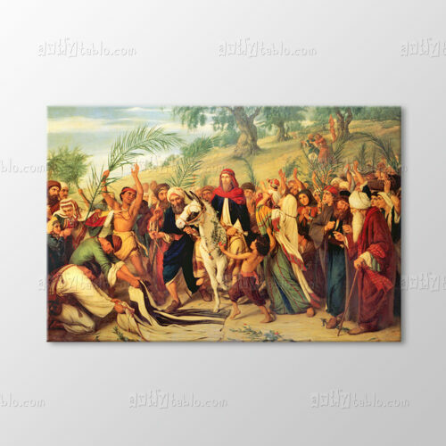 Christs Entry into Jerusalem Tablo