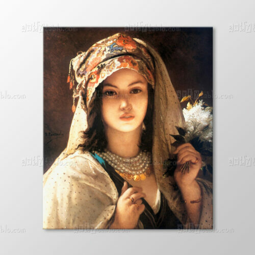 Beyaz Leylak Tablo