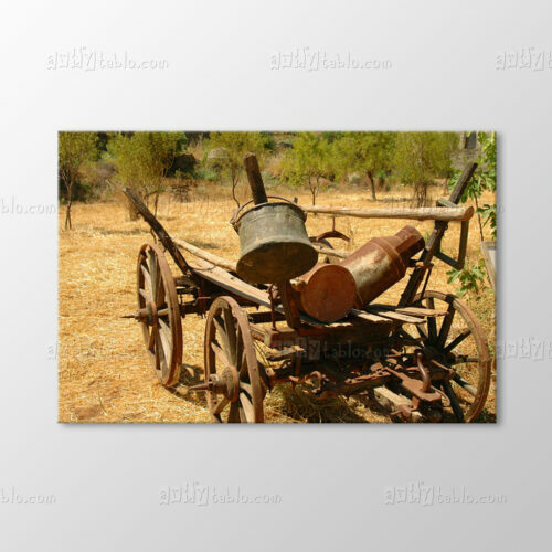 At Arabası Tablo