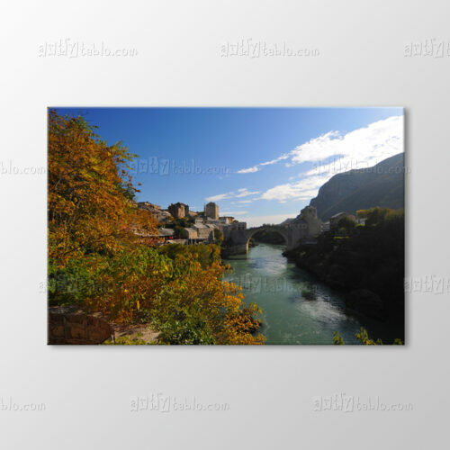 Mostar Köprüsü Tablo