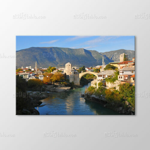 Mostar Köprüsü Tablo
