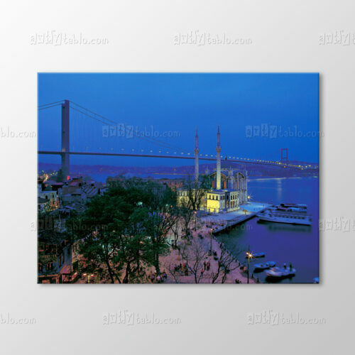 Ortaköy Camii ve Köprü Tablo