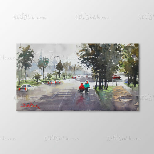 Suluboya Cadde Tablo