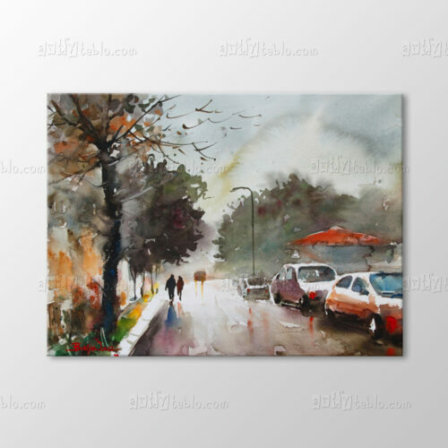 Suluboya Cadde Tablo