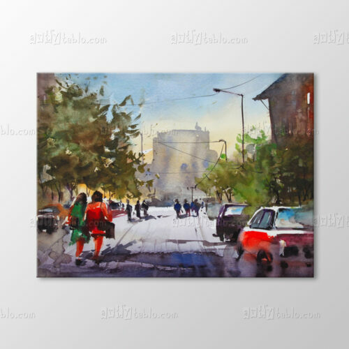 Suluboya Cadde Tablo