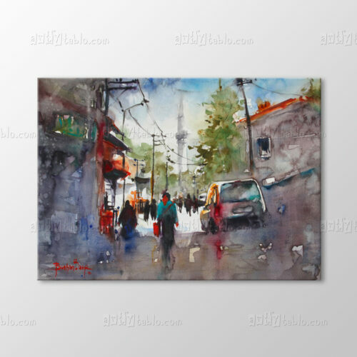Suluboya Cadde Tablo