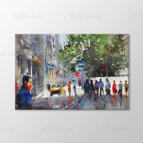 Suluboya Cadde Tablo
