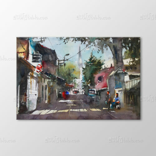 Suluboya Sokak Tablo