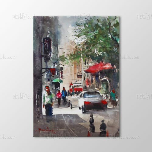 Suluboya Cadde Tablo