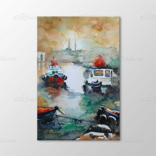 Suluboya Tekneler ve İstanbul Tablo