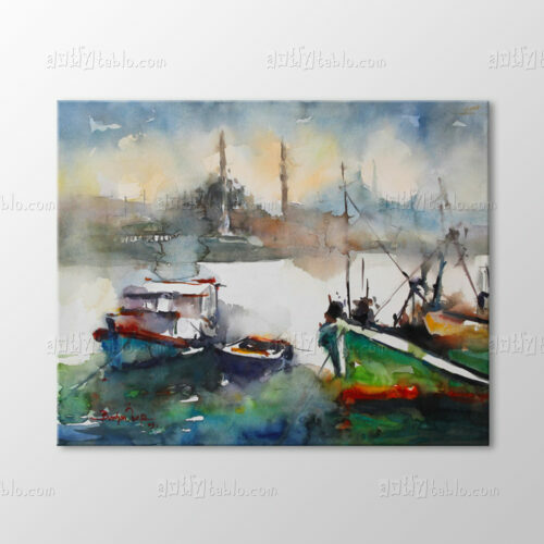 Suluboya Tekneler ve İstanbul Tablo