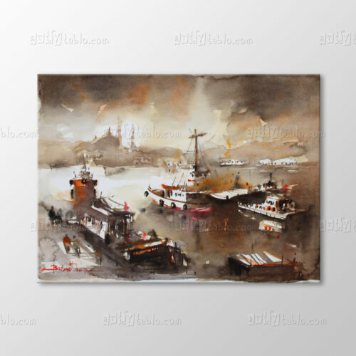 Suluboya Tekneler ve İstanbul Tablo