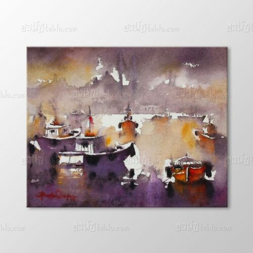 Suluboya Tekneler ve İstanbul Tablo