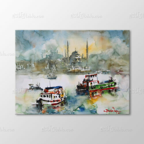Suluboya Tekneler ve İstanbul Tablo